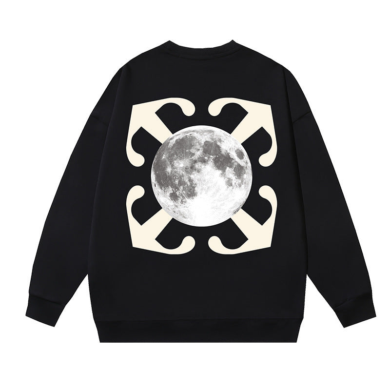 Off-White Multi Graphic Arrow Logo Unisex Crew Neck Sweatshirt
