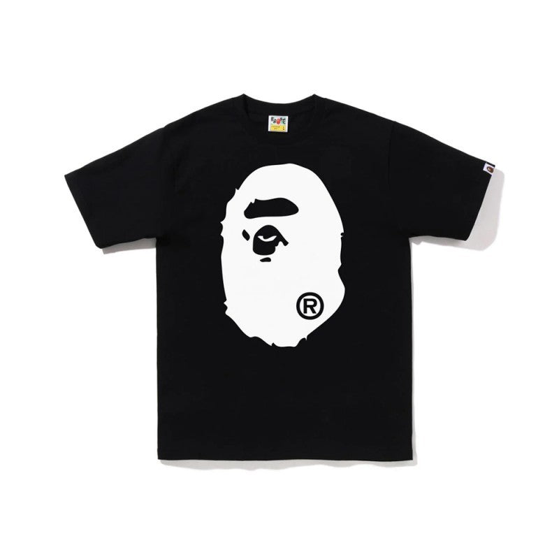 BAPE Camo Shark Ape Head Print Crew Neck Short Sleeve T‑Shirt Unisex