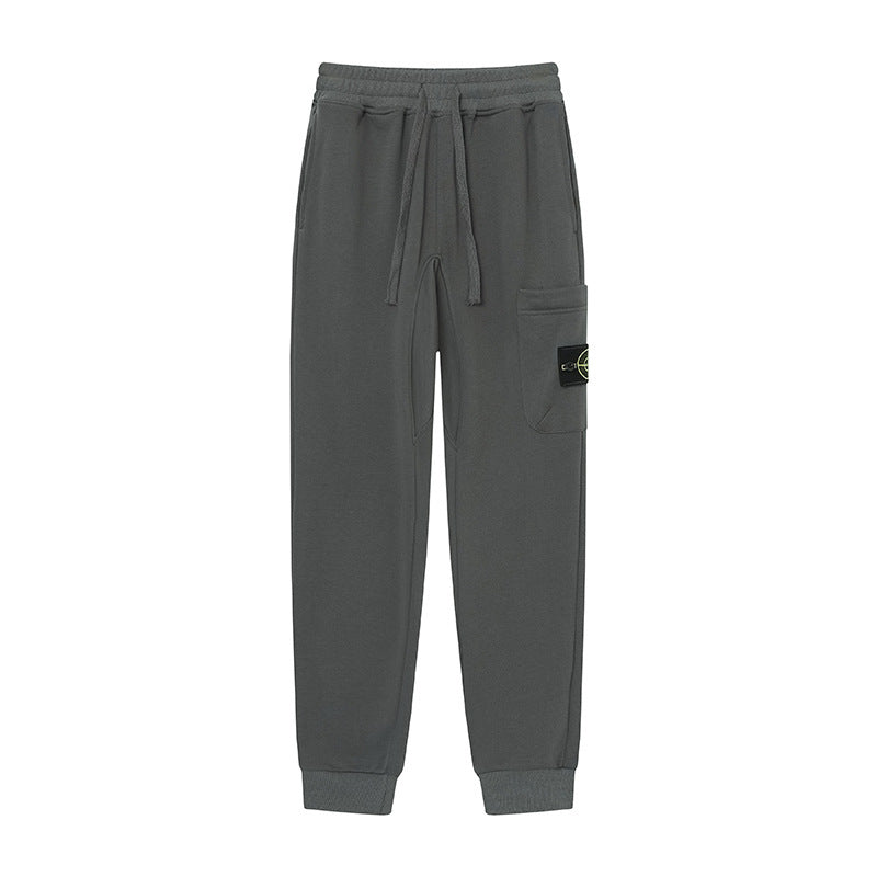 Stone Island Compass Patch Pants Men Cargo Shorts & Cotton Sweatpants