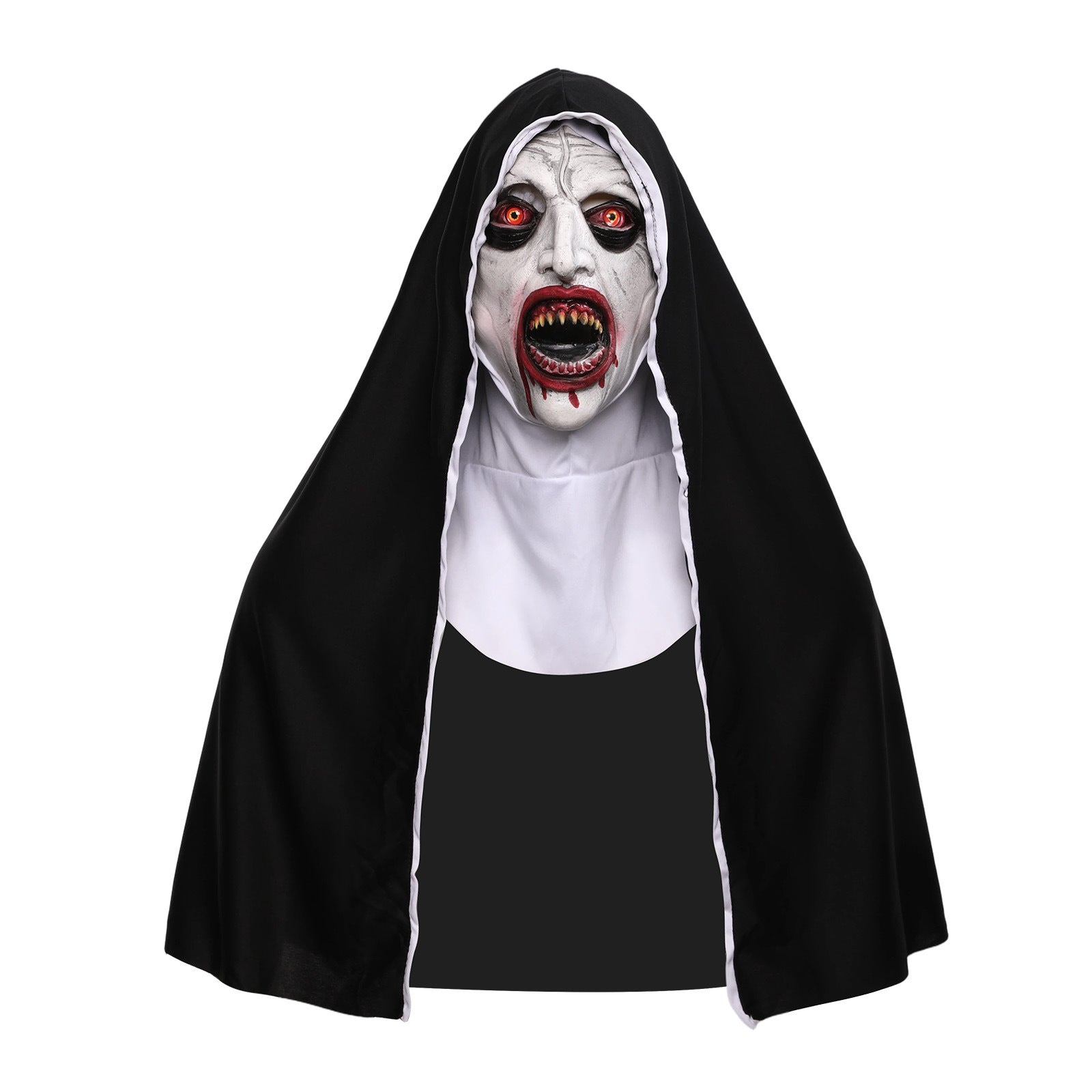 Halloween Women The Nun Valak Cosplay Set The Conjuring 2 With Mask