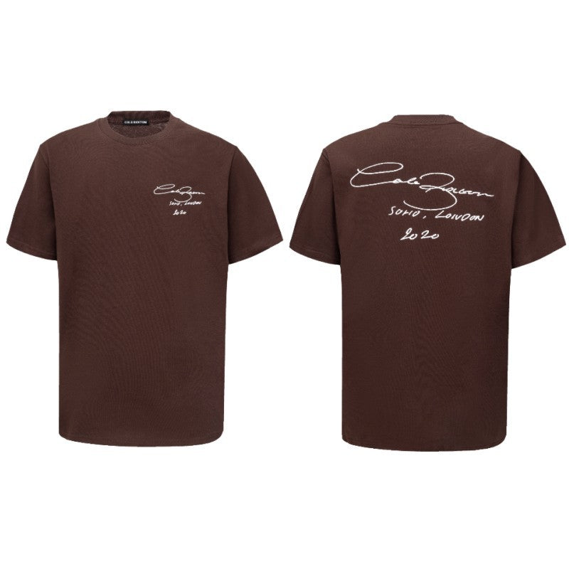 Cole Buxton CB Letter Graphic Oversized Short Sleeve Tee Streetwear