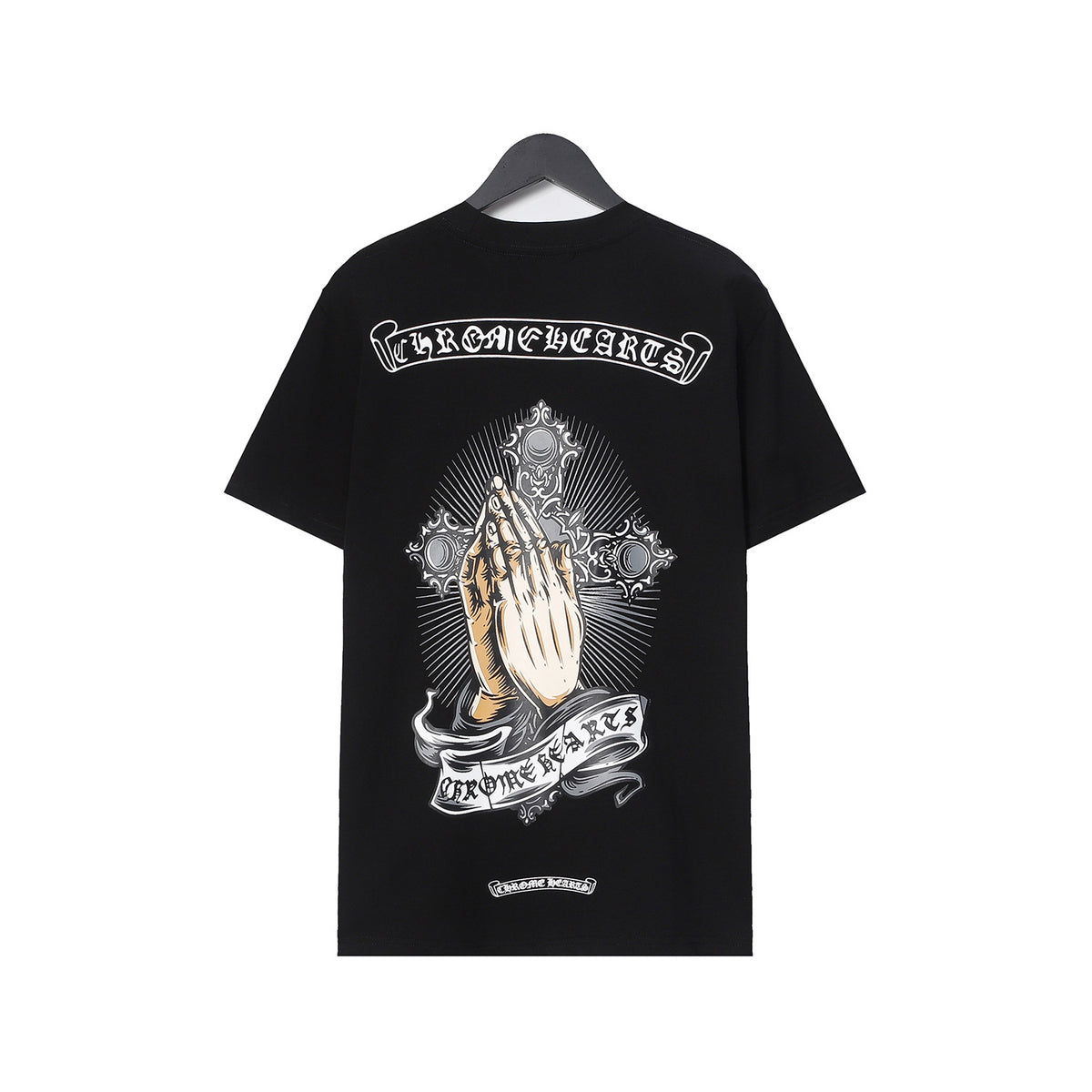 Chrome Hearts Sanskrit Cross Horseshoe Graphic Tee Multi‑Style