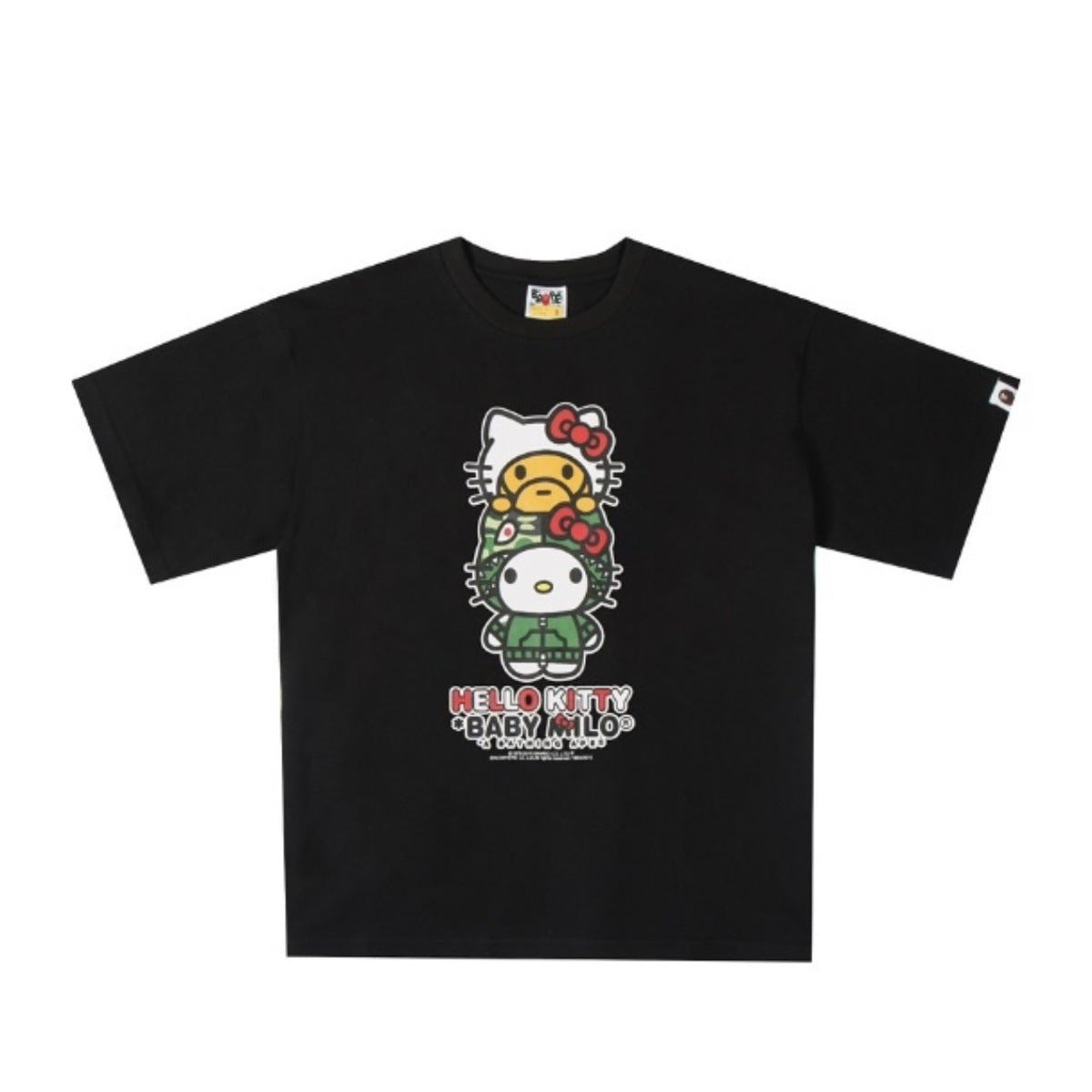 BAPE Baby Milo x Sanrio Characters Graphic T-Shirt Unisex