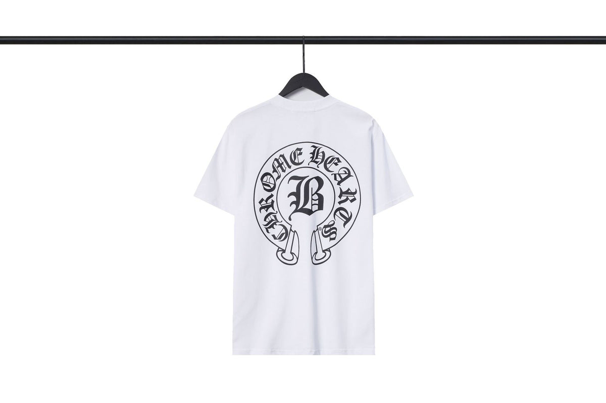 Chrome Hearts Sanskrit Cross Horseshoe Graphic Tee Multi‑Style