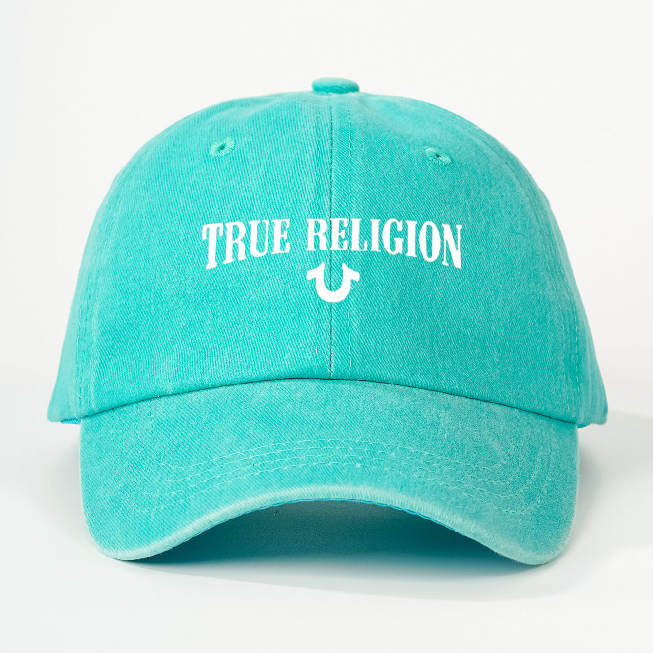 Vintage Washed True Religion Horseshoe Dad Hat