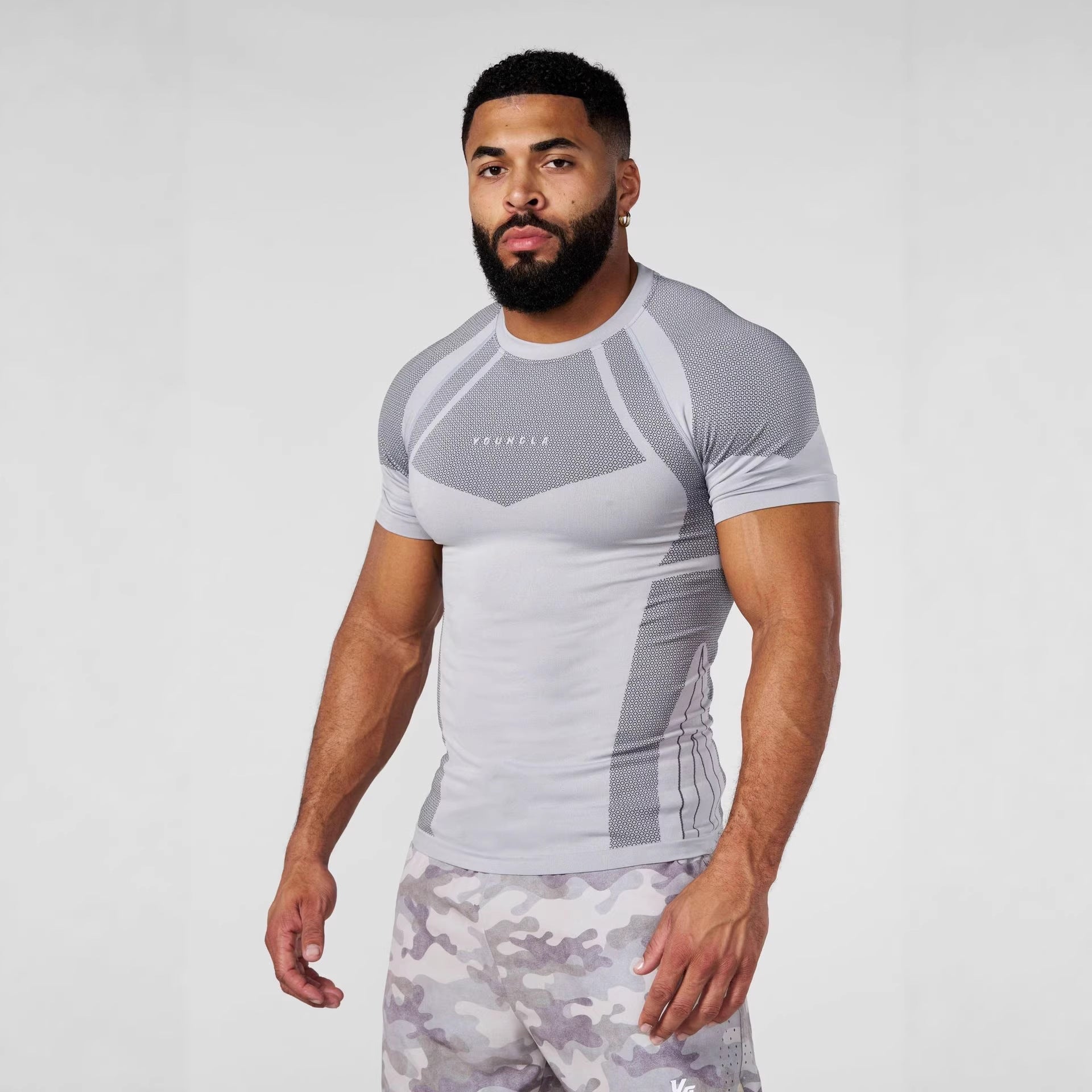 YOUNGLA 4294 Apex Compression Tees