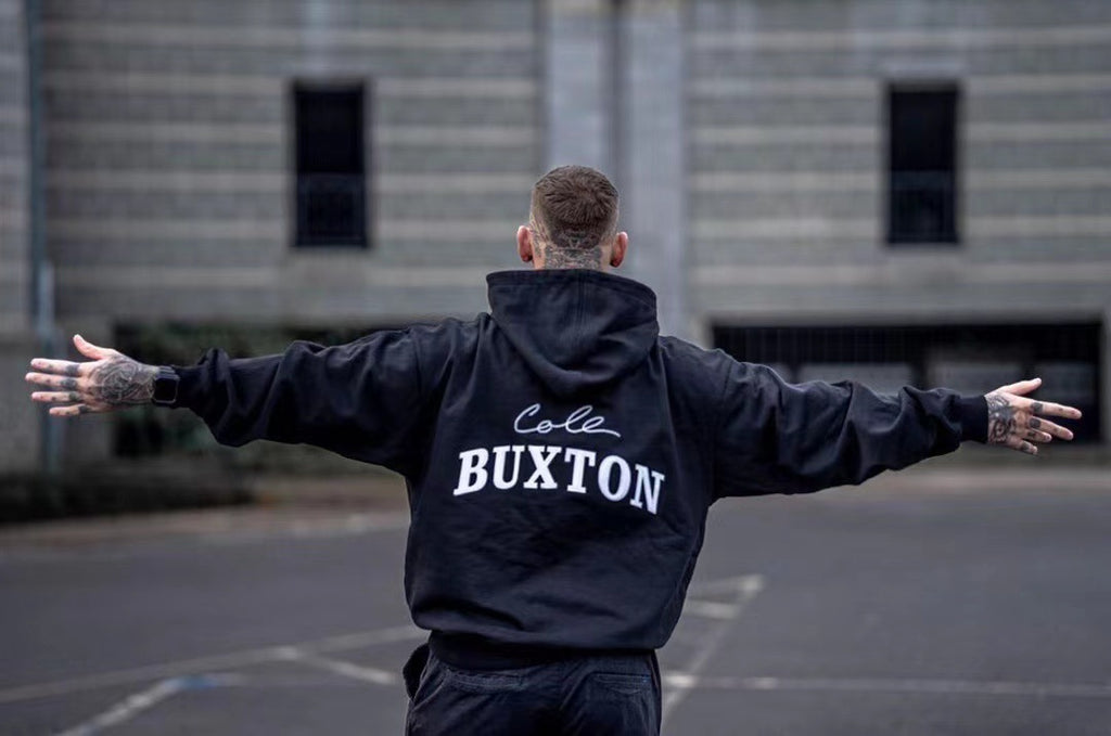 Cole Buxton Logo Hoodie Men Oversized Casual Streetwear Pullover