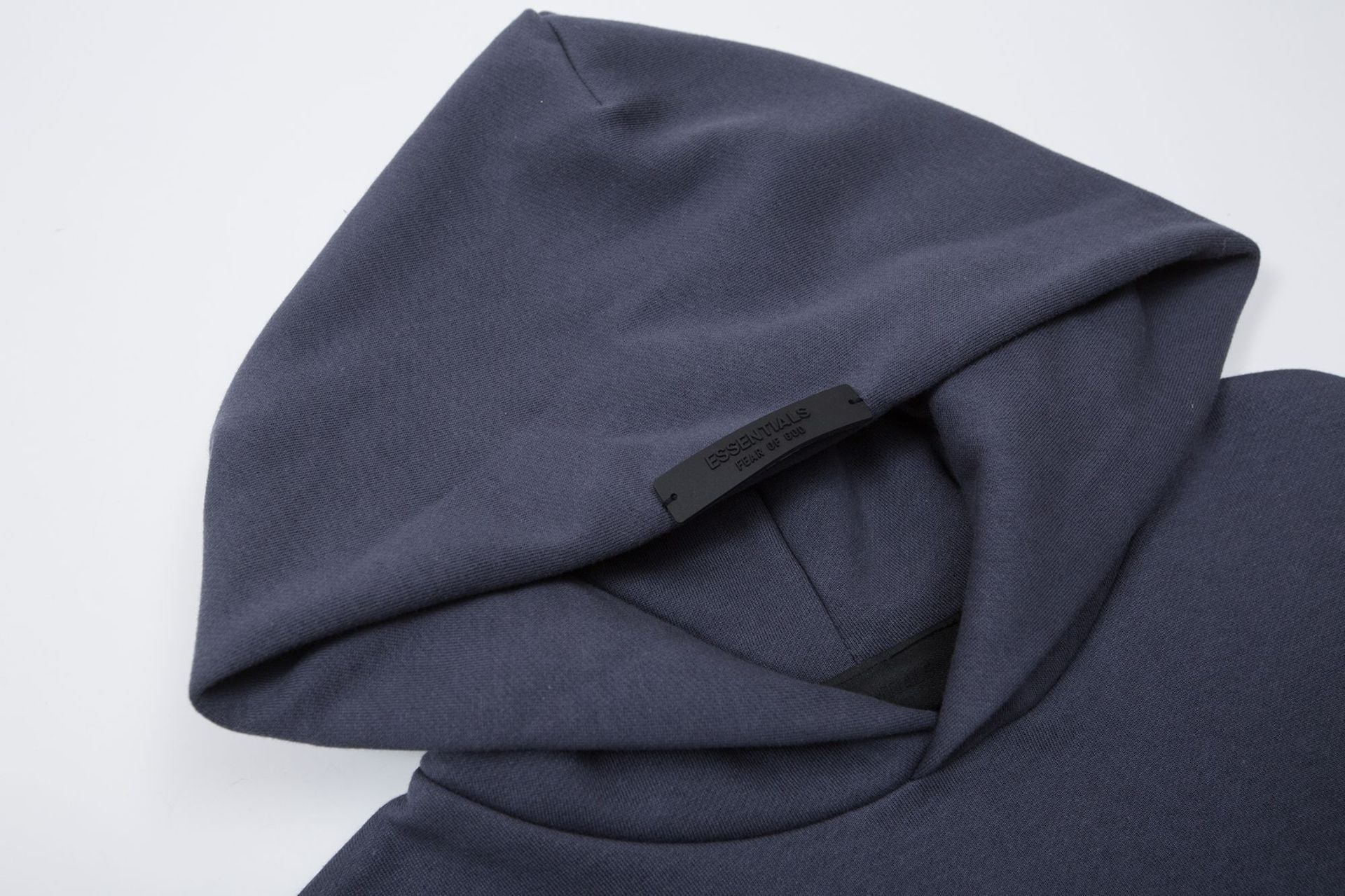 Fear Of God Essentials Flocked Letter Pullover Fleece Hoodie Unisex