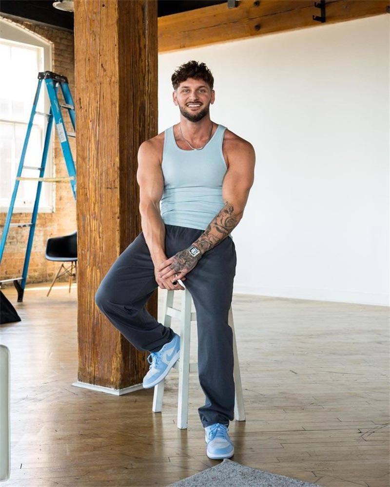 YOUNGLA 340 Wife Lovers Ribbed vest