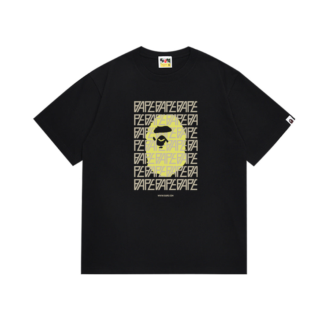 BAPE Ape Head Graphic Print Short Sleeve Tee Streetwear Unisex