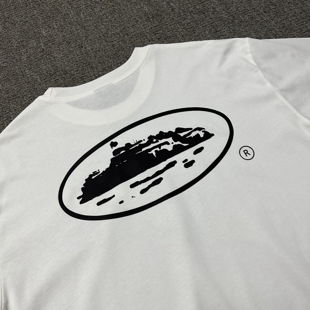 2026 New Corteiz Graphic Print Tee Loose Casual Streetwear T-Shirt