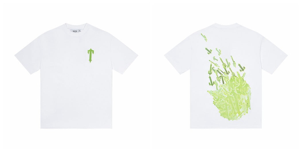 Trapstar Multi‑Graphic Print Oversized Tee Streetwear Unisex