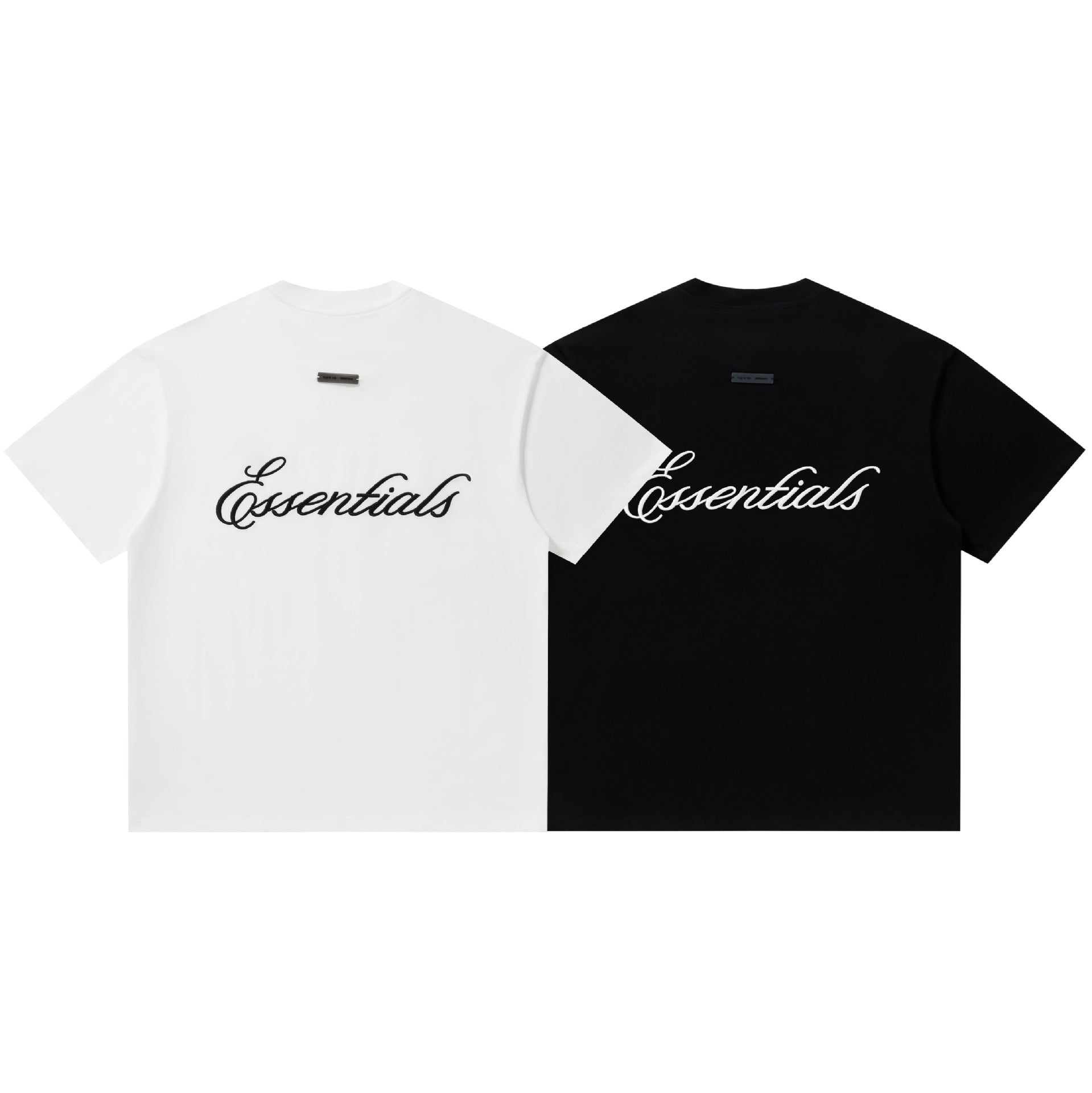 Fear Of God Essentials Script Embroidery Crew Neck Tee Unisex