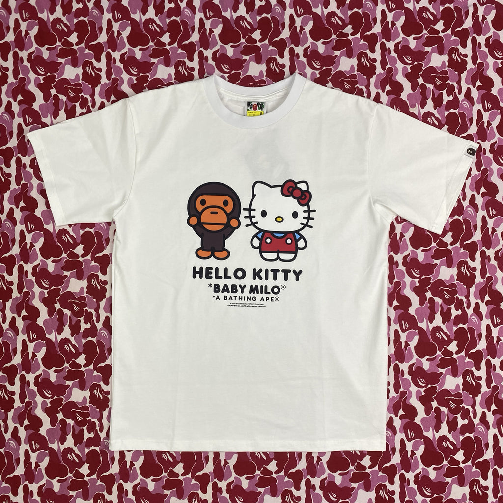 BAPE Baby Milo x Sanrio Characters Graphic T-Shirt Unisex