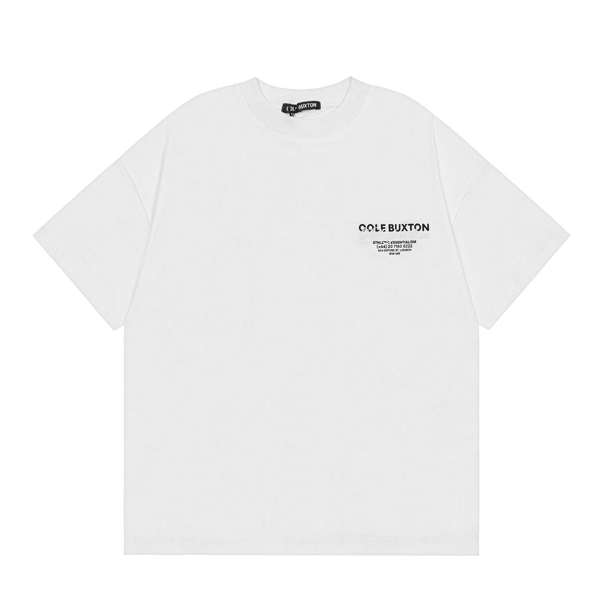 Cole Buxton Multi‑Slogan Graphic Oversized Tee Streetwear Unisex