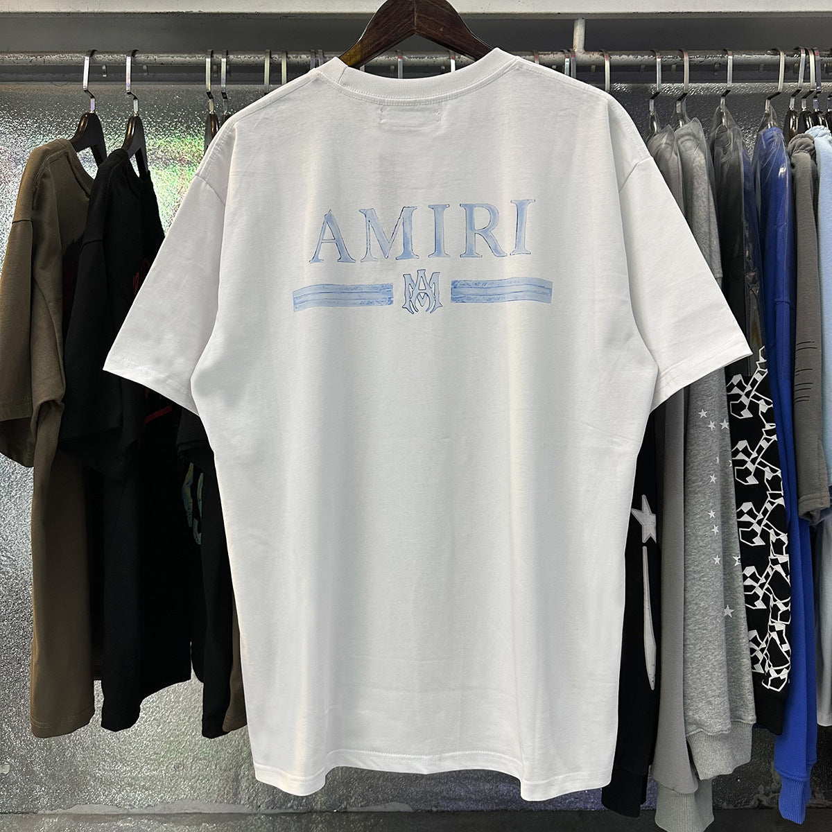 Amiri Peace Dove Graphic Oversized Tee Streetwear Unisex