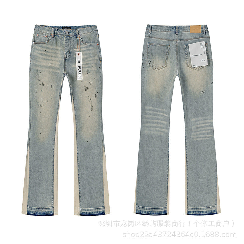 Purple Brand American Street Casual Denim Jeans Unisex