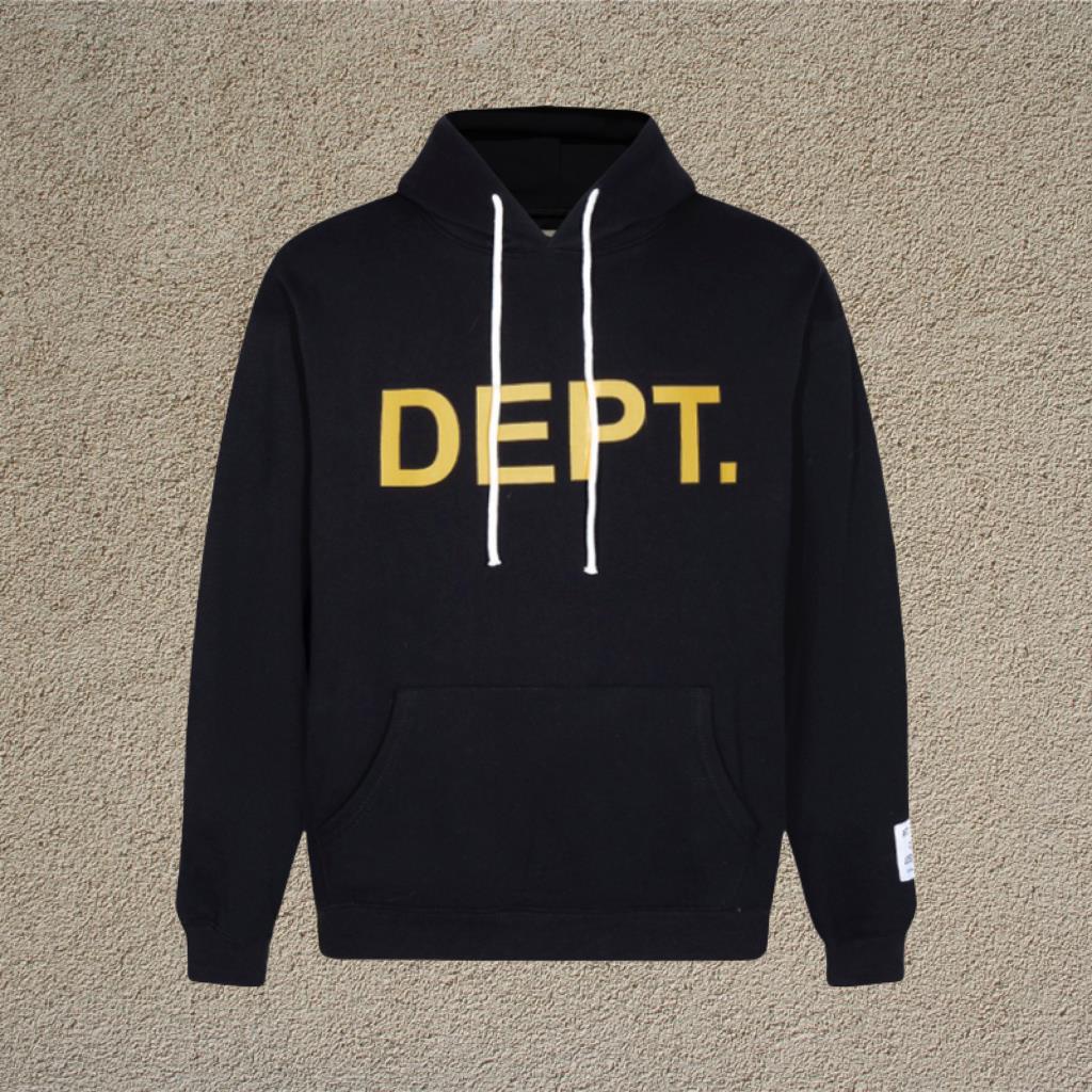 Gallery Dept Letter Print Hoodie Loose Couple Streetwear Sweatshirt