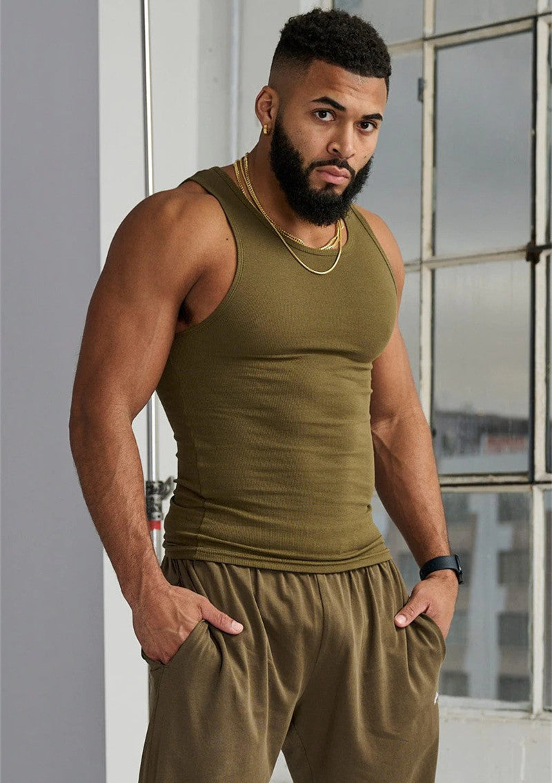 YOUNGLA 340 Wife Lovers Ribbed vest