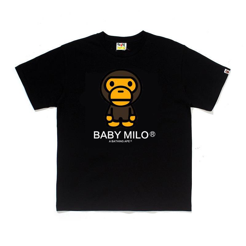 BAPE Ape Head Print Loose Unisex Streetwear T-Shirt