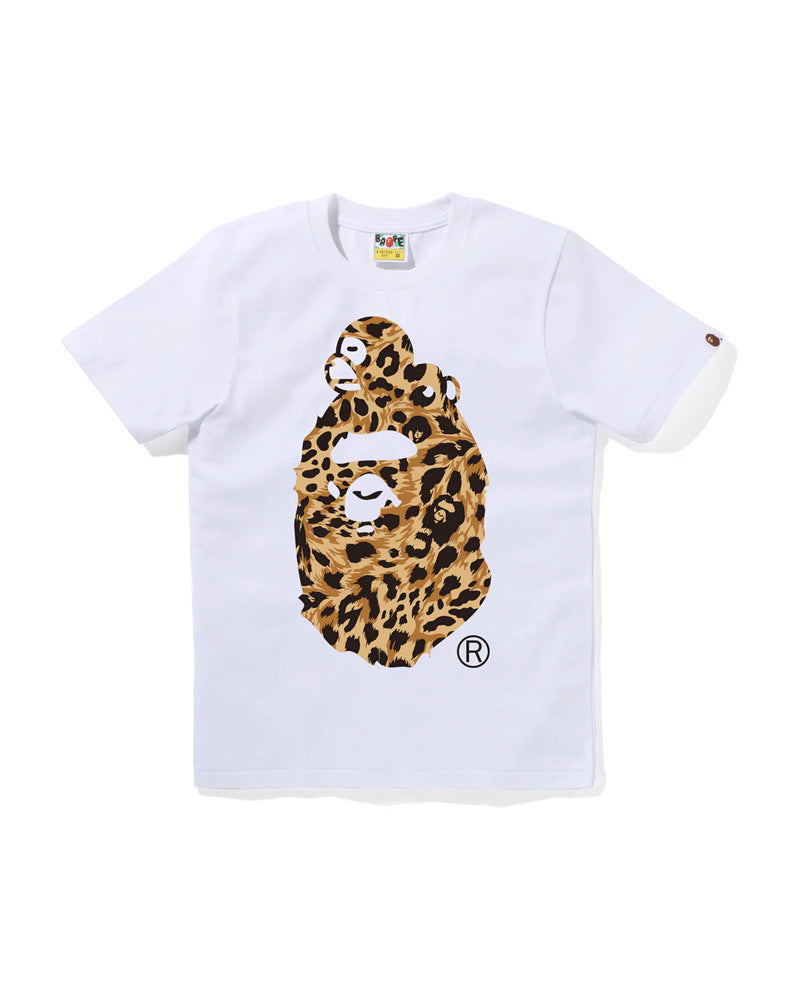 Bape Ape Head Shark Baby Milo Multi‑Print Heavyweight Tee Multi‑Style