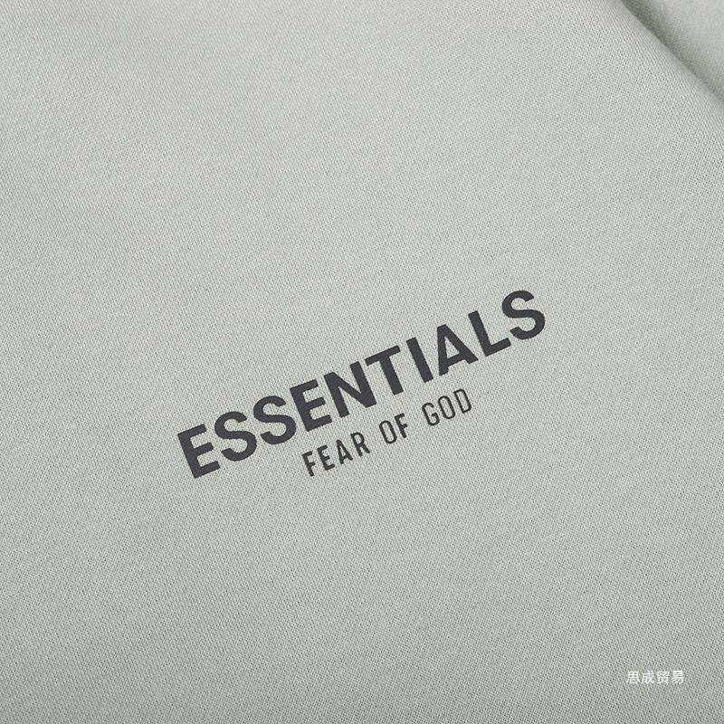 Fear of God ESSENTIALS Small Logo Crewneck Sweatshirt Chest & Sleeve