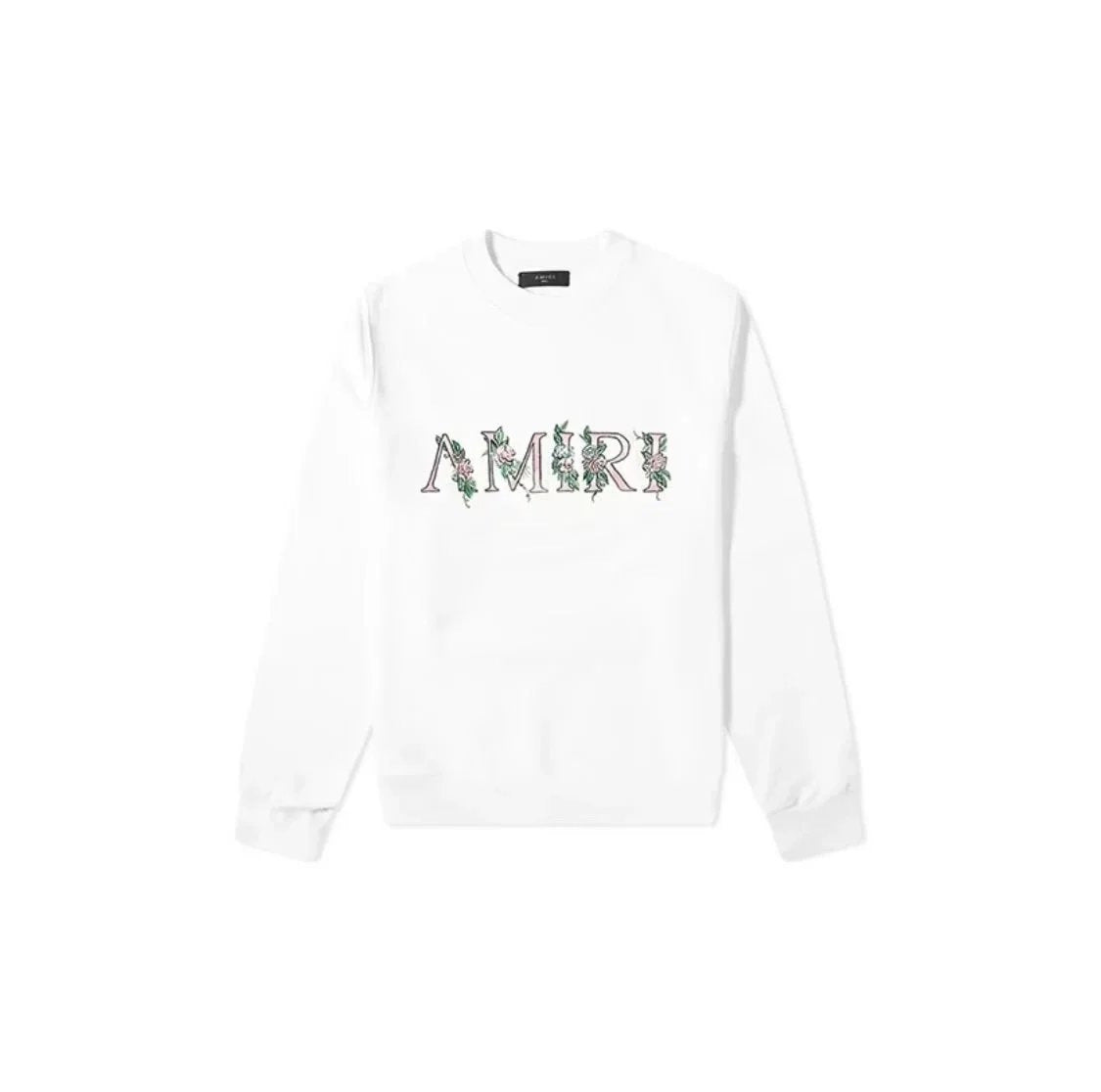 AMIRI Dove Graphic Crewneck Sweatshirt Street Casual Loose Pullover