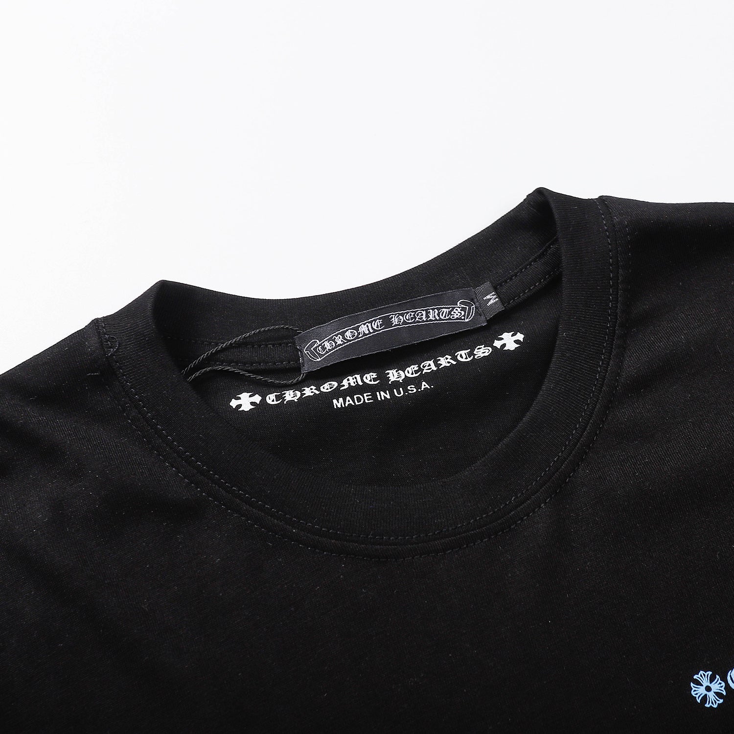 Chrome Hearts Cross Letter Graphic Short Sleeve Tee Streetwear Unisex