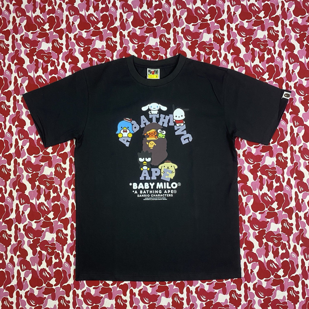 BAPE Baby Milo x Sanrio Characters Graphic T-Shirt Unisex