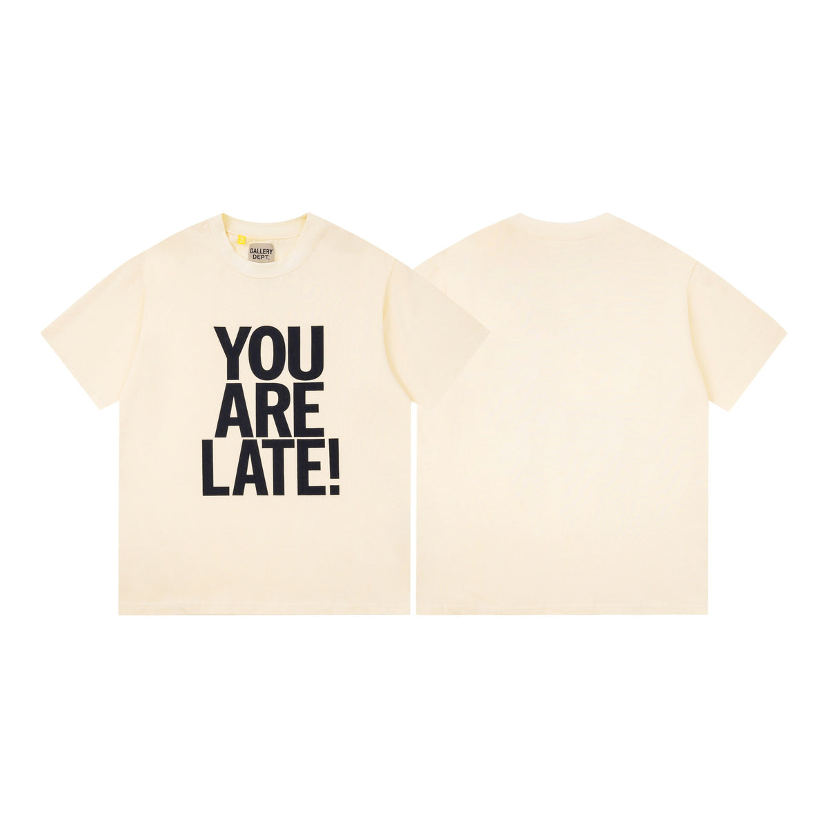 Gallery Dept Vintage Washed Graphic Short Sleeve Tee Streetwear Unisex
