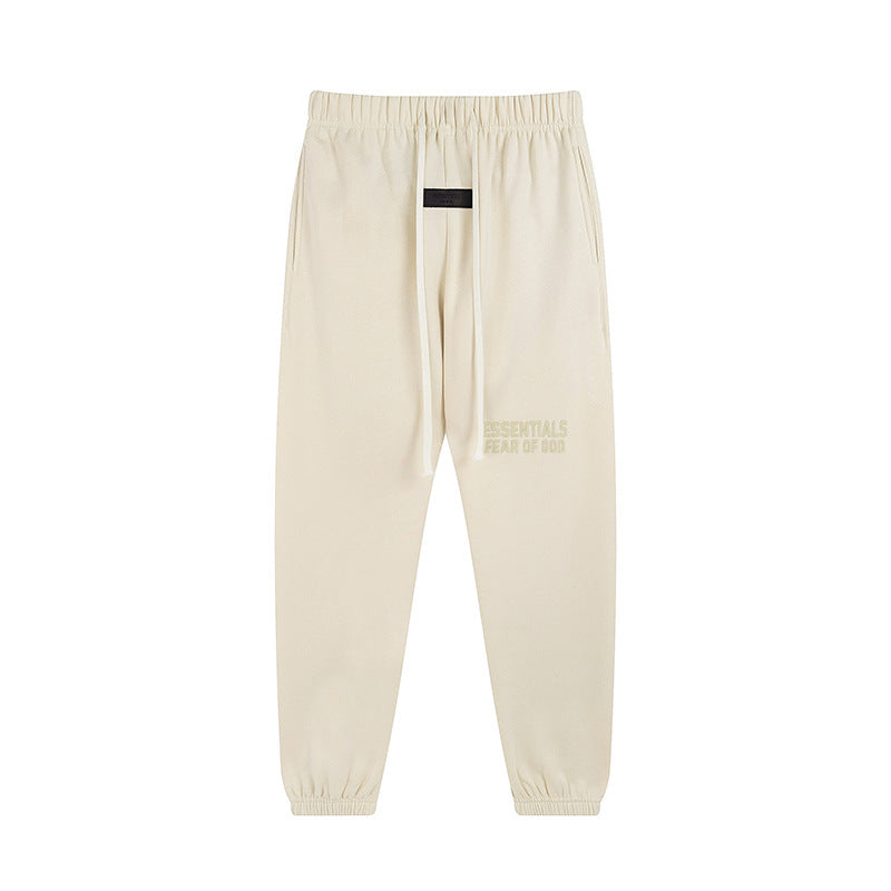 Fear of God ESSENTIALS Flocked Print Fleece Lined Hoodie sweatpants