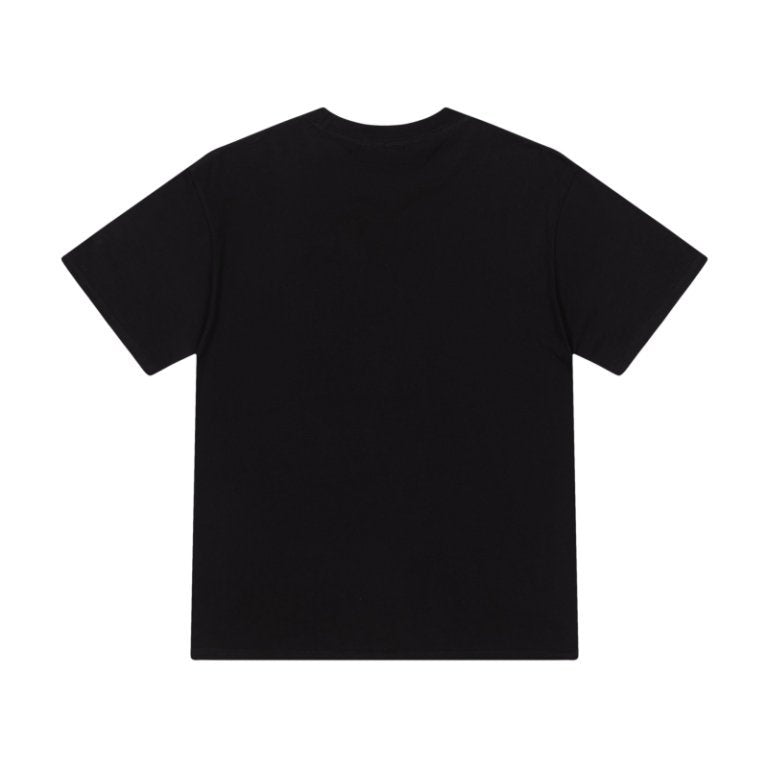 Amiri Velvet Foam Letter Graphic Crew Neck Short Sleeve T Shirt