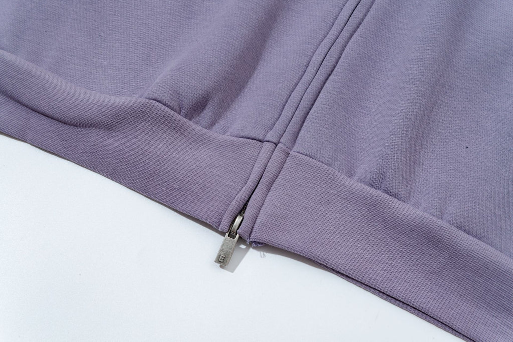 FOG Essentials Emblem Letter Zip Up Hoodie Unisex