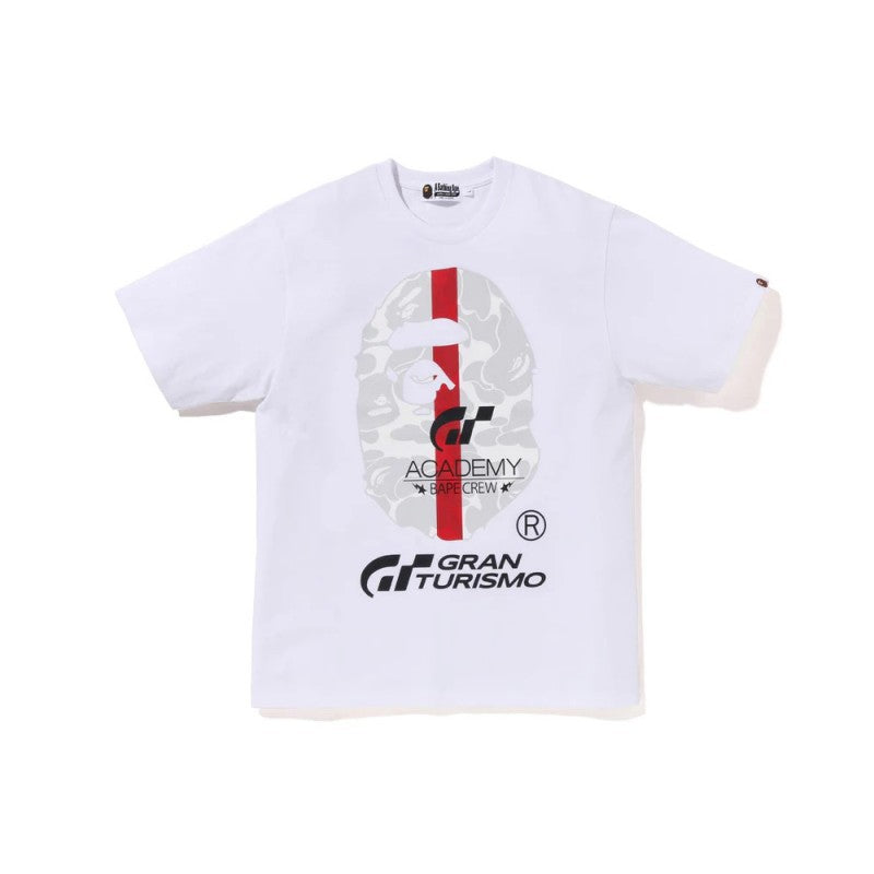 BAPE Camo Shark Ape Head Print Crew Neck Short Sleeve T‑Shirt Unisex