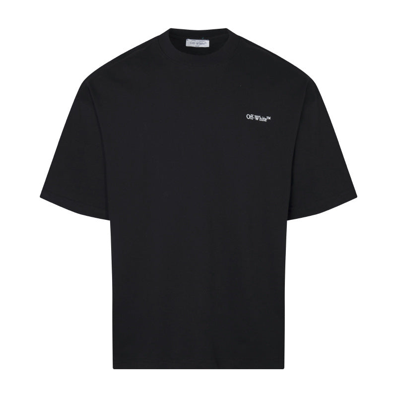 Off-White Arrow Graphic Crew Neck Short Sleeve T Shirt