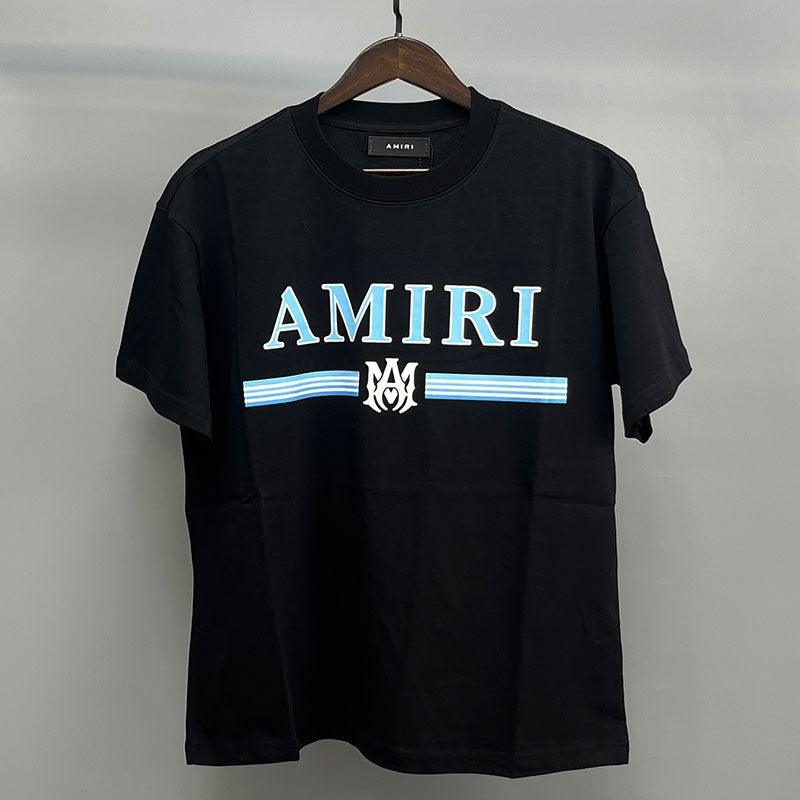 Amiri Multi‑Style Letter Logo Graphic Oversized Tee Streetwear Unisex