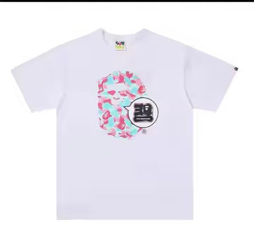 Bape Ape Head Graphic Short Sleeve Tee Streetwear Unisex