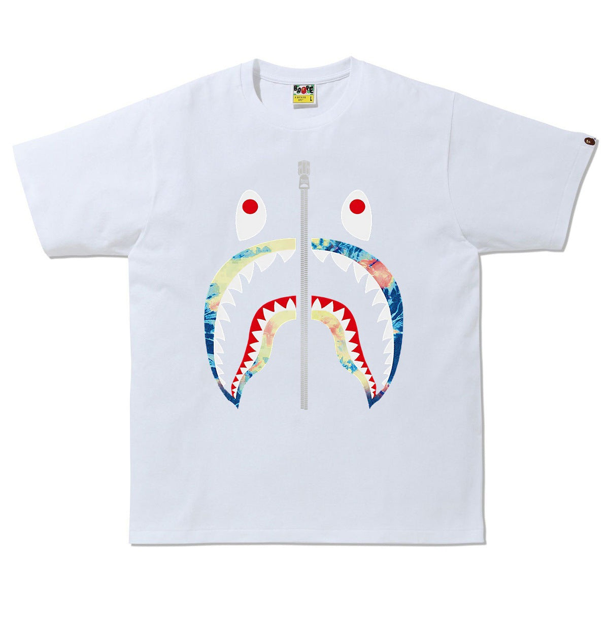 Bape Baby Milo Multi‑Print Graphic Oversized Tee Streetwear Unisex