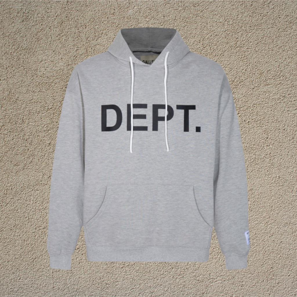 Gallery Dept Letter Print Hoodie Loose Couple Streetwear Sweatshirt