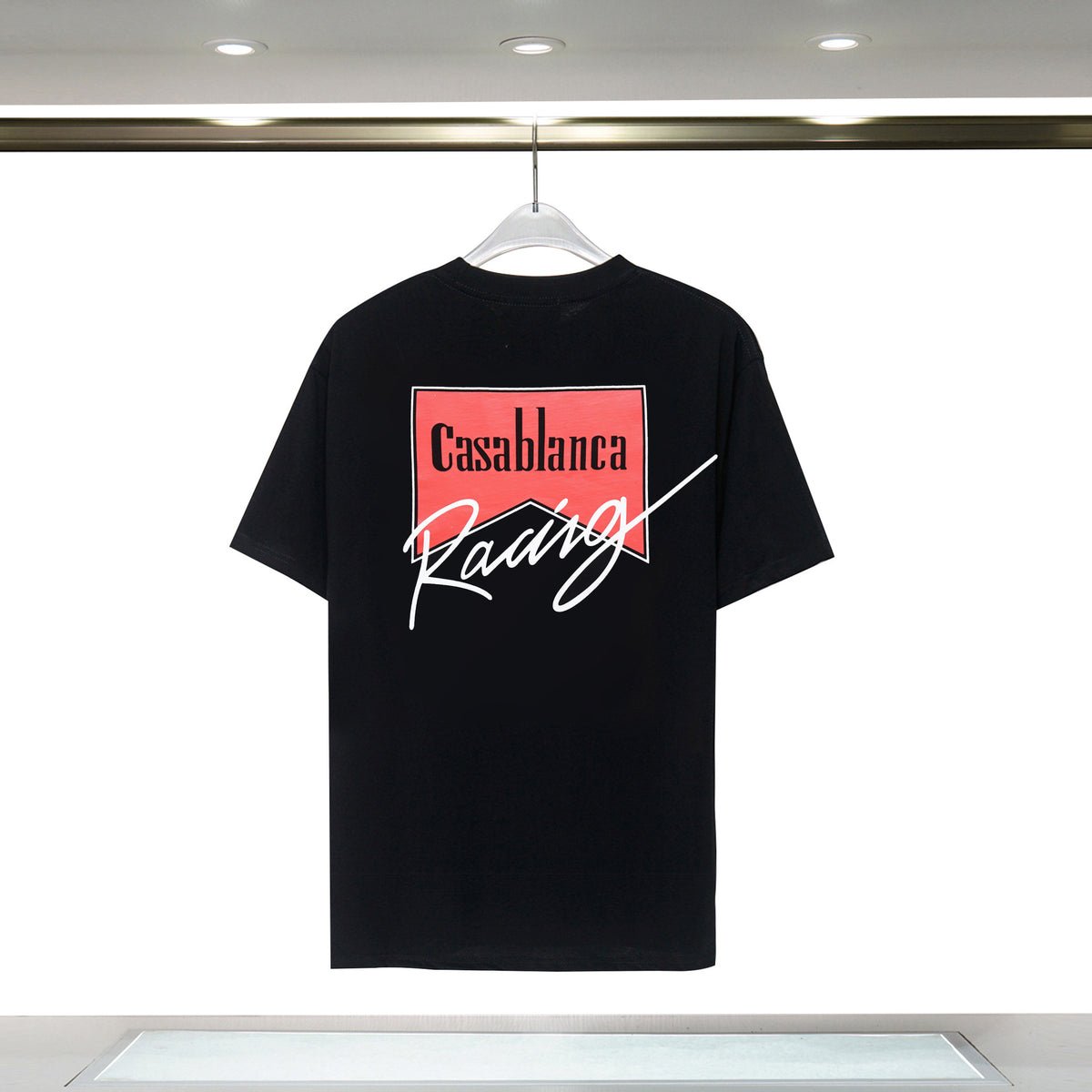 Casablanca Art Print Loose Unisex Short Sleeve Graphic T-Shirt