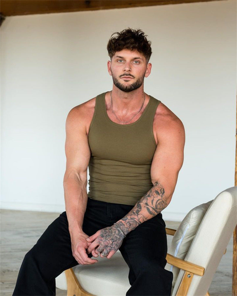 YOUNGLA 340 Wife Lovers Ribbed vest