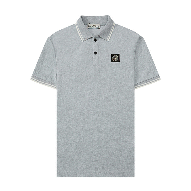 Stone Island Compass Patch Short & Long Sleeve Polo Shirt Streetwear