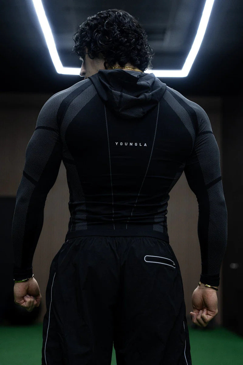 YOUNGLA 8061 Apex Compression Zip-Ups