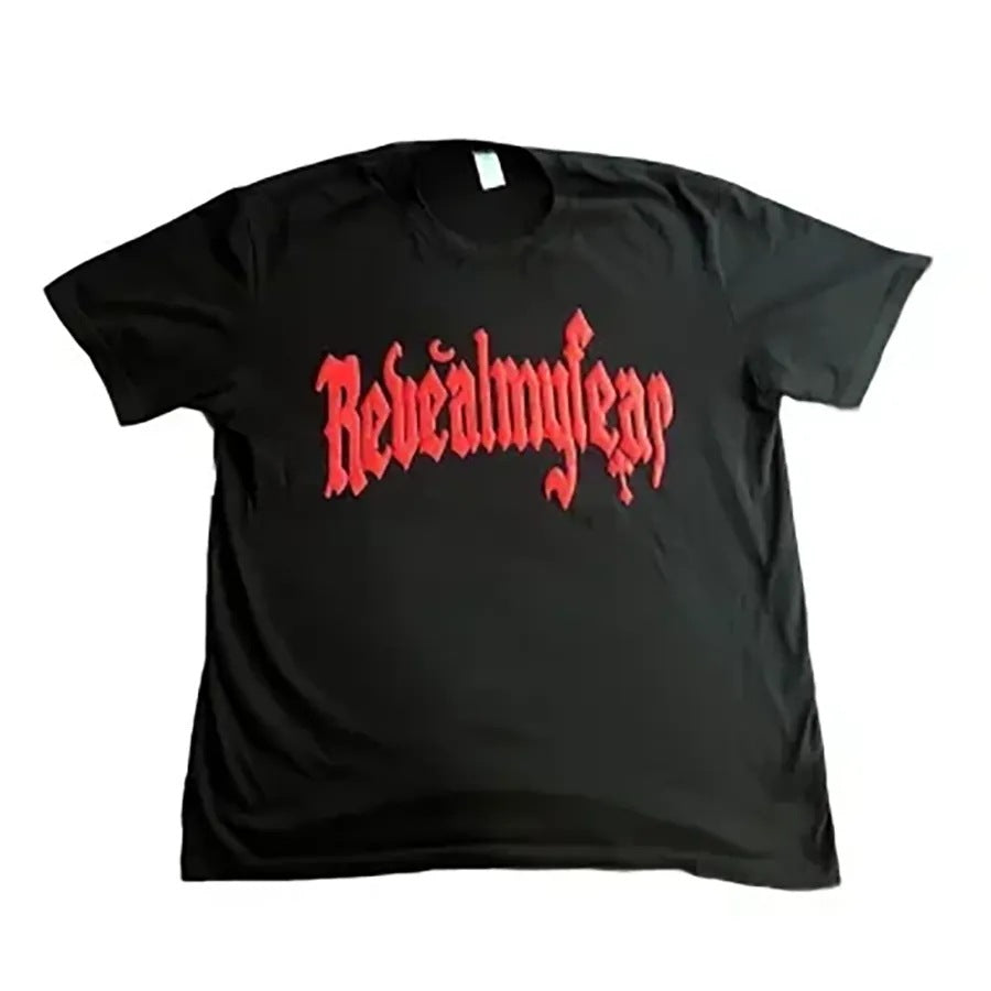 Revealmyfear Y2K Double Sided Cartoon Oversized Vintage Baumwoll-T-Shirt