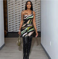 Emilio Pucci Swirl Print One Shoulder 2 Piece Pants Set Women