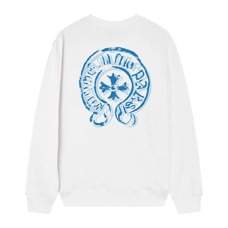 Chrome Hearts Cross Horseshoe Crewneck Sweatshirt Vintage Street Top