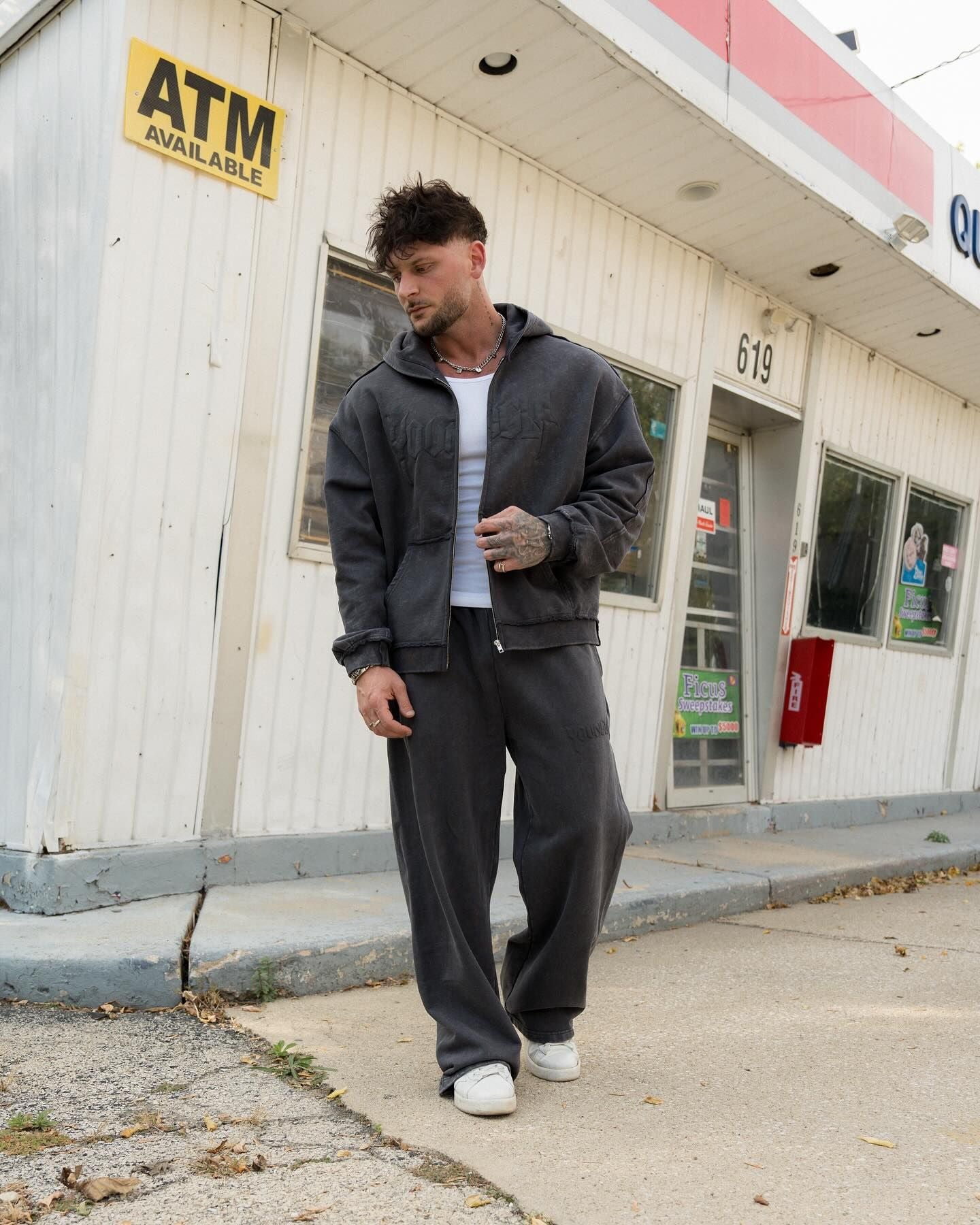 YOUNGLA 2041 The Midnight Collection - Joggers