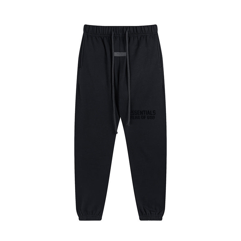 Fear of God ESSENTIALS Flocked Print Fleece Lined Hoodie sweatpants