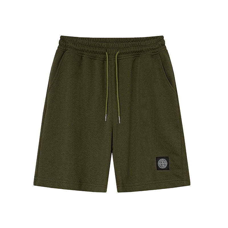 Stone Island Compass Patch Pants Men Cargo Shorts & Cotton Sweatpants