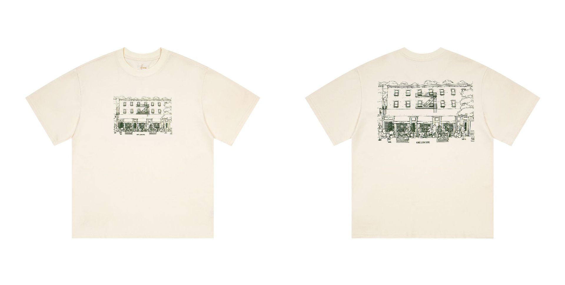 Aime Leon Dore Letter Graphic Crew Neck Short Sleeve T Shirt